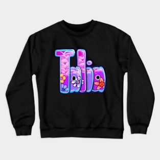 Female Girls First name Talia Crewneck Sweatshirt